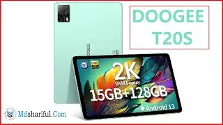 DOOGEE T20S Tablet with Unisoc T616, 15GB +128GB Rom