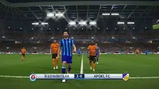 PRO EVOLUTION SOCCER    Champions League    3rd preliminary round   ŠK Slovan Bratislava - Apoel FC