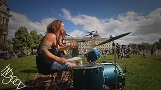 Live concert on Berlin streets
