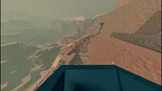 First person view rollercoaster (Roblox)