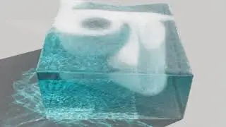 Corona Render 6.0 - Phoenix FD - Liquid - Foam - TEST #001