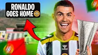 Cristiano Ronaldo GOES HOME In this MENTAL FM24 Rebuild!