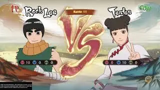 Naruto Storm 4 Adult Tenten vs. Adult Lee & vice versa