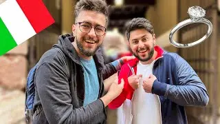 لقينا فتاة احلام كريم في ايطاليا ( غمزتلو ) 🤭