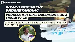 UiPath Document Understanding - Process Multiple Documents on a Single Page | RPA | IDP