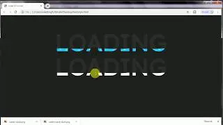CSS Water Filling Text Animation With Waves | Water Wave Text Mask
