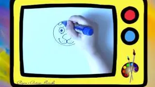 Как нарисовать львенка. Оживающие рисунки / How to draw a lion