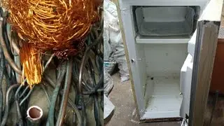 Мечта металлоломщика#2 Разбор холодильника Ока 3