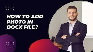 how to add photo in docx file?