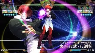 Iori Yagami from KOF in Million Arthur Arcana Blood