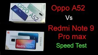 Oppo A52 vs Redmi Note 9 pro Max Comparison - ఏది కొంటే బాగుంటుంది which one should buy
