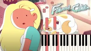 Not Myself - Adventure Time: Fionna and Cake | Piano Tutorial
