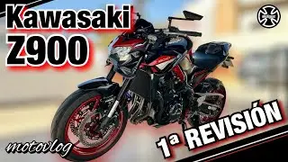 Kawasaki Z900 | Primera REVISIÓN 1.000 KM | Motovlog 2024