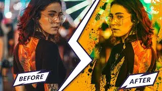 Create cool brush stroke portrait using Photoshop