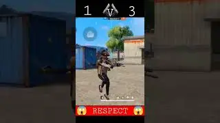 1 V 3 CLUTCH BY USP FF #freefireshorts #1v4clutch #short