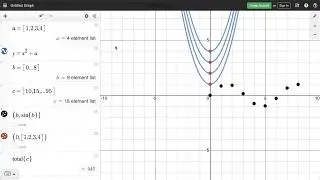 Learn Desmos: Lists [2020]