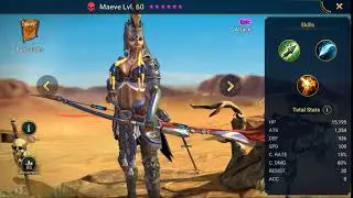 Raid Shadow Legends Hero Showcase Maeve lv 60