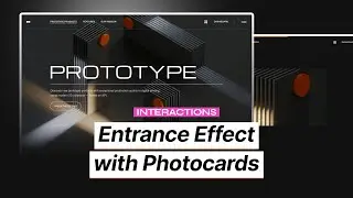 Create an Entrance Effect with Photocards