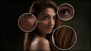 Proffesional Portrait Edit | Skin Cleaning & Dodge and Burn Light Technic
