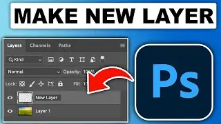 How to Create a New Layer in Photoshop -  Full Guide 2024