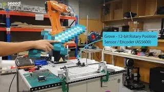 Open-Source Inverted Pendulum | Grove - 12-bit Magnetic Rotary Position Sensor / Encoder (AS5600)