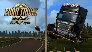 ETS2 Mp - Idiots on the road Pt.93