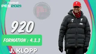 PES 2021 || TOP 10 Managers Formation & Skill