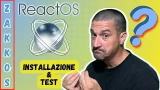 React OS - Test e installazione