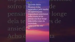 Mensagem Triste Rosa e Azul