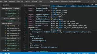 Angular 7 - Nesting a Component inside a Parent
