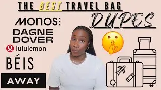 The BEST Travel Bag DUPES - Unveiling Budget-Friendly Alternatives!