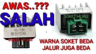 The difference between Kiprok Regulator Honda Black Socket and Yamaha Green Socket