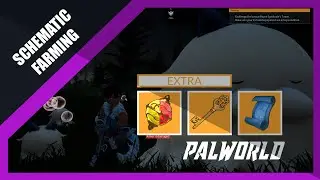 PALWORLD END GAME GEAR Early With SCHEMATIC Farming ( Common-Epic )