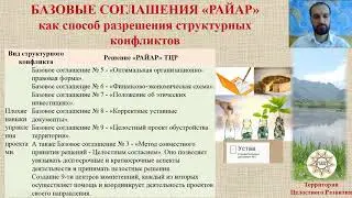 Базовые соглашения РАЙАР как способ разрешения структурных конфликтов