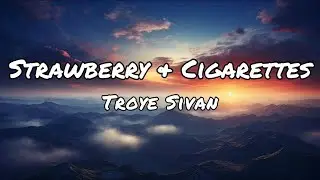 Troye Sivan - Strawberry & Cigarettes ( Lyrics)