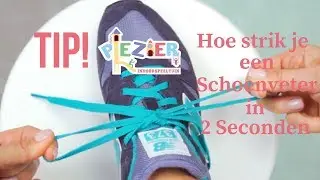 Kijk TIP van Indoorspeeltuin Plezier |  Leer je kinderen veters strikken in 2 seconden.