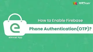 How to enable firebase phone authentication(OTP)? | Android studio | eGrocer