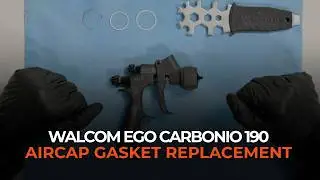 Air cap Gasket Replacement // Ego Carbonio 190