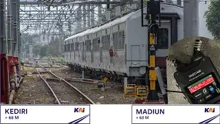 [Sound] Kereta Api Indonesia 'K1 2016 New' Kediri - Madiun