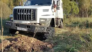 Испытания мягкой подвески урал некст 4×4(43206)