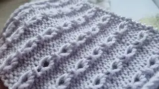 Сегодня вяжем креативные капельки❤️🧶knitting pattern.