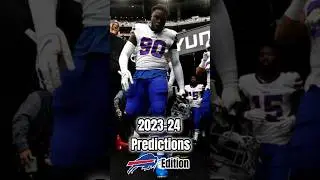 Way-Too-Early NFL Predictions - Bills #nfl #bills #predictions