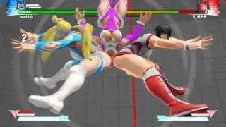 SFV-Rainbow Mika Critical Art ONLY