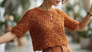 Don't Spend Thousands of Lira at ZARA! 😱 Knitting This Blouse at Home is LIKE A JOKE! 🧶✨