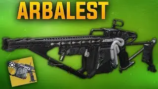 Destiny 2 : NEW Arbalest Exotic Linear Fusion Rifle !