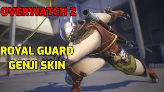 Genji Royal guard skin (Battle Pass Season 5) Overwatch 2 Legendary Skin