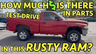 NON REPAIRABLE? $600 '99 RAM 1500 Has A 'BAD’ Frame. How Will I Do Parting This Out? TEST EVERYTHING