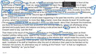 Decoding Reading Comprehension Passages: Discussion - 1 (CAT)