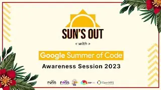 Sun's Out with Google Summer of Code 2023