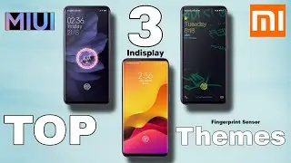 Top 3 Best MIUI Indisplay Fingerprint Sensor Themes 2021 | Boot + Fingerprint + Charging Animation